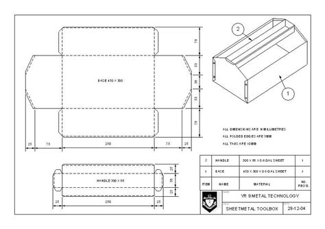 metal toolbox plans